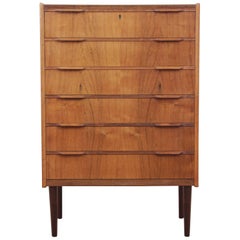 Mid-Century Modern Scandinavian Chest of Drawer in Rosewood