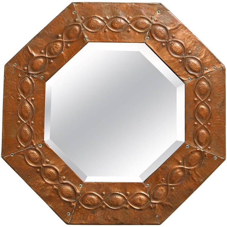 English Arts and Crafts Mirror For Sale at 1stDibs