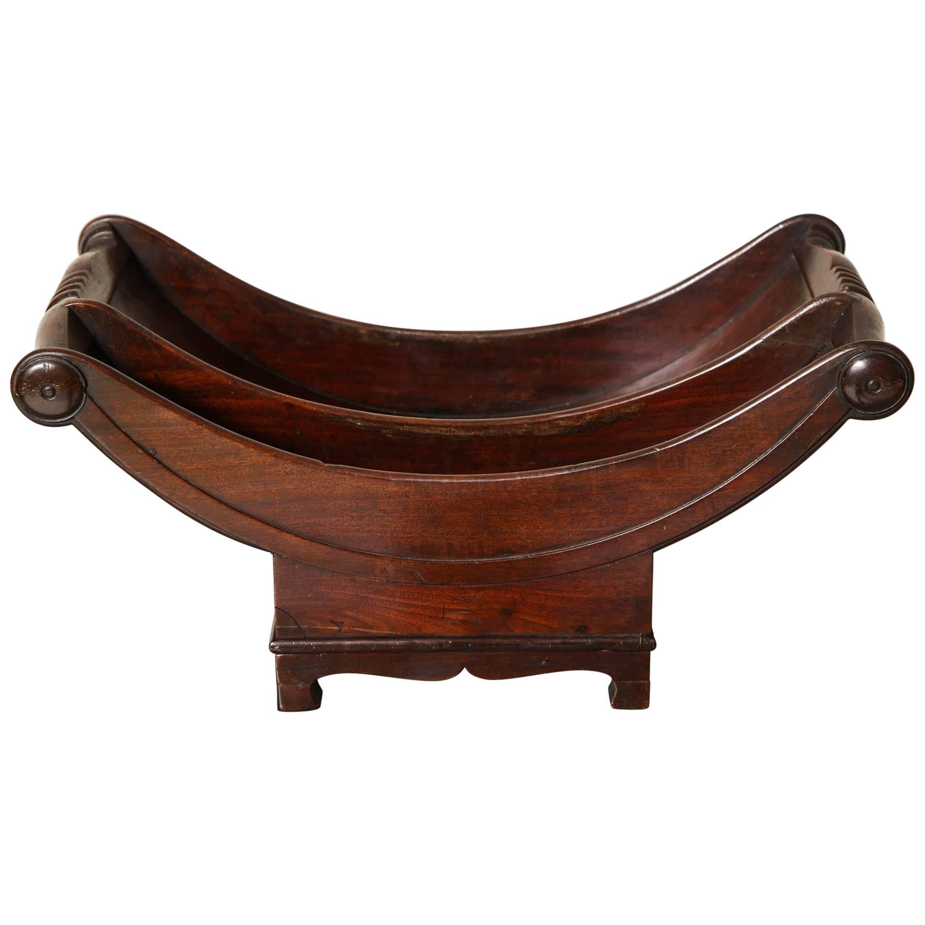 Rare Georgian Revolving Cheese Cradle