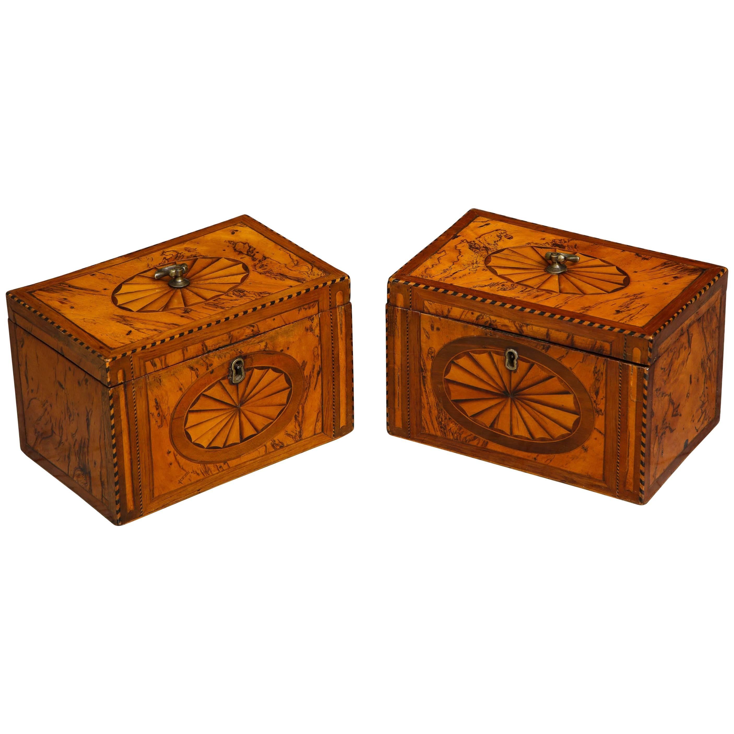 Pair of Georgian Boxes
