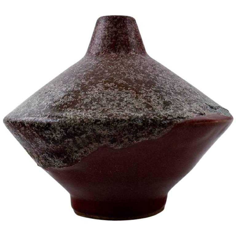 Danish Ceramist Handmade, Unique Ceramic Vase