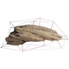 Kruste des Polygons 03 Norihiko Terayama Treibholz-Skulptur