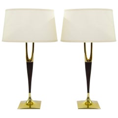 Laurel Lamp Company Wishbone Table Lamps