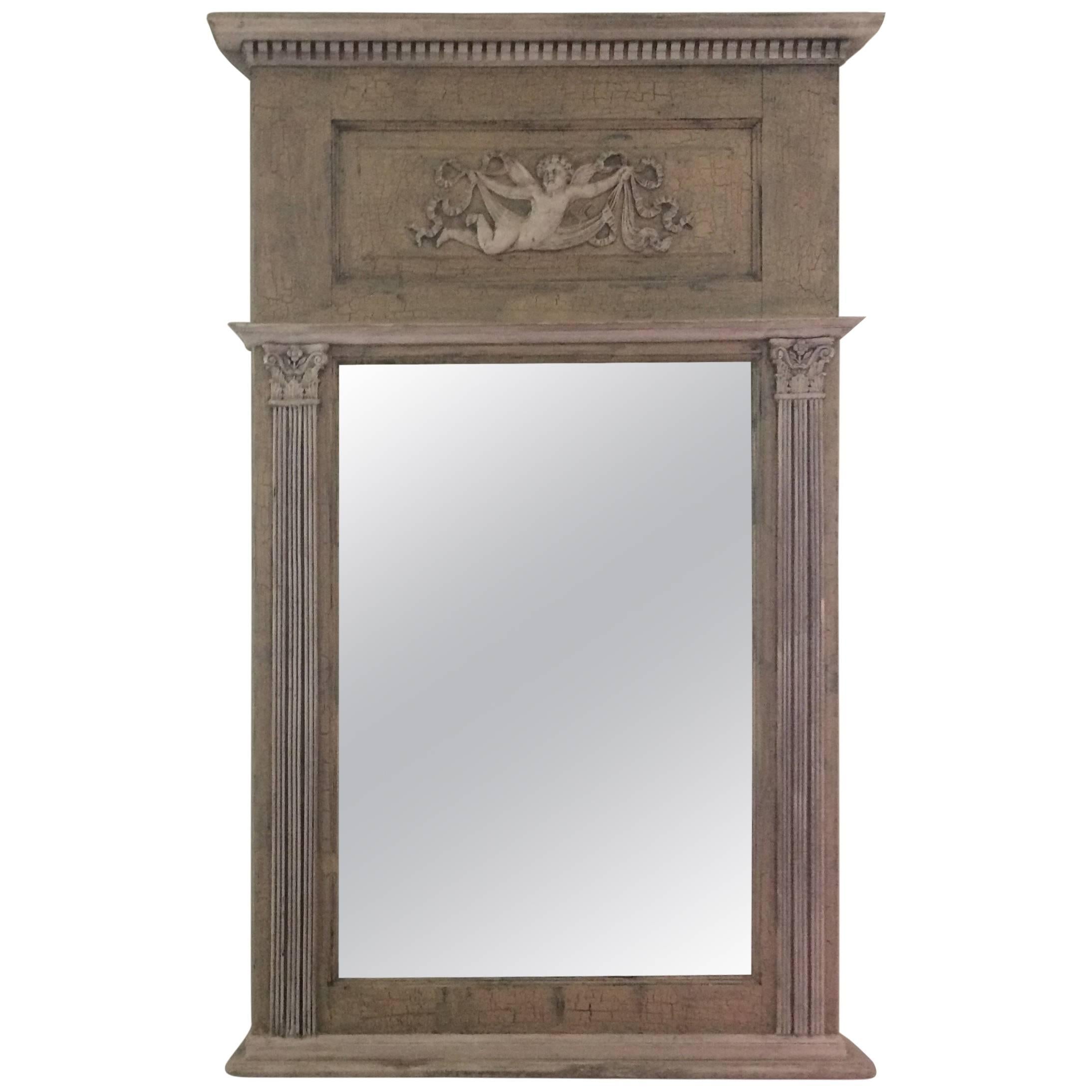 Henry Ii French Neo Renaissance Style Mirror Large Size For Sale Henry Ii French Neo Renaissance Style Mirror Large Size For Sale