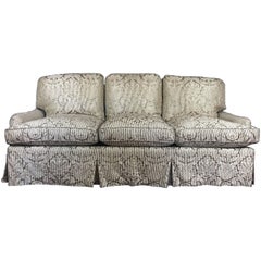 Elegant and Luxurious Bridgewater Style Sofa, All Down Seating Composition