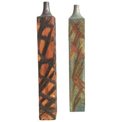 Stunning Pair of Vases by Marcello Fantoni