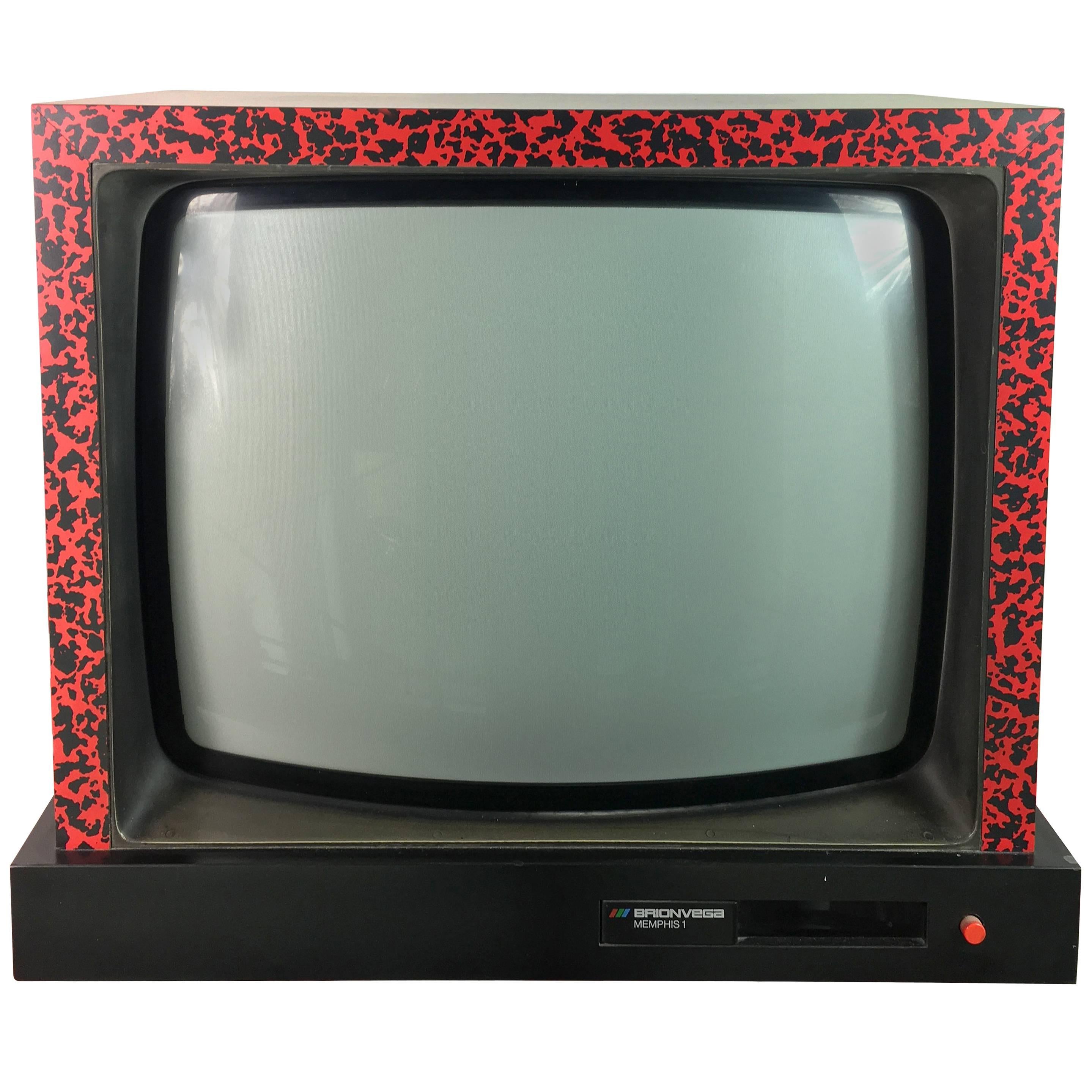 Rare Ettore Sottsass TV for Brionvega For Sale