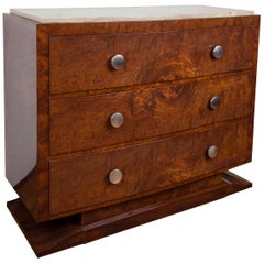 Large Arte Moderne Chest of Drawers