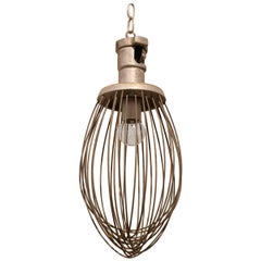 Pendant Light Fixture from Retro Bakery Whisk