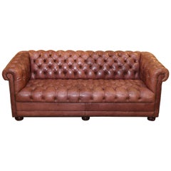 Leather Chesterfield Sofa
