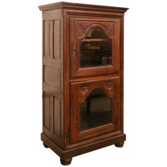 French Glass Front Cabinet