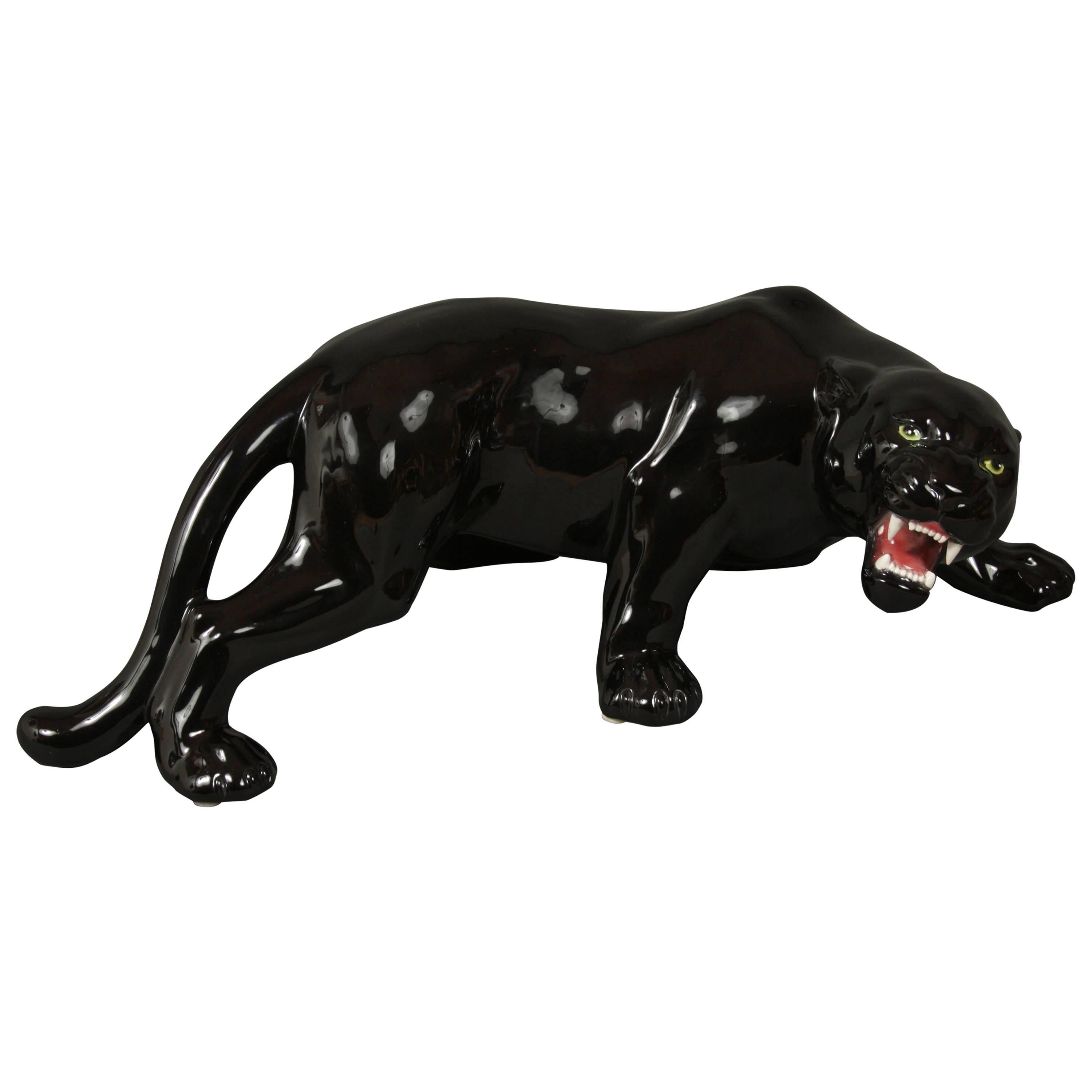 Big Black Panther, Italy, 1980s For Sale