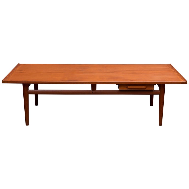 Danish Teak Coffee Table at 1stDibs