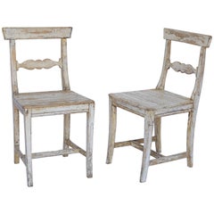 Pair of Swedish Side Chairs