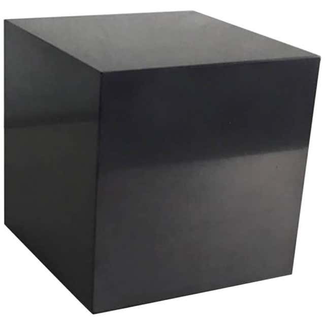 Susan York Graphite Aluminium Wall Cube For Sale at 1stDibs