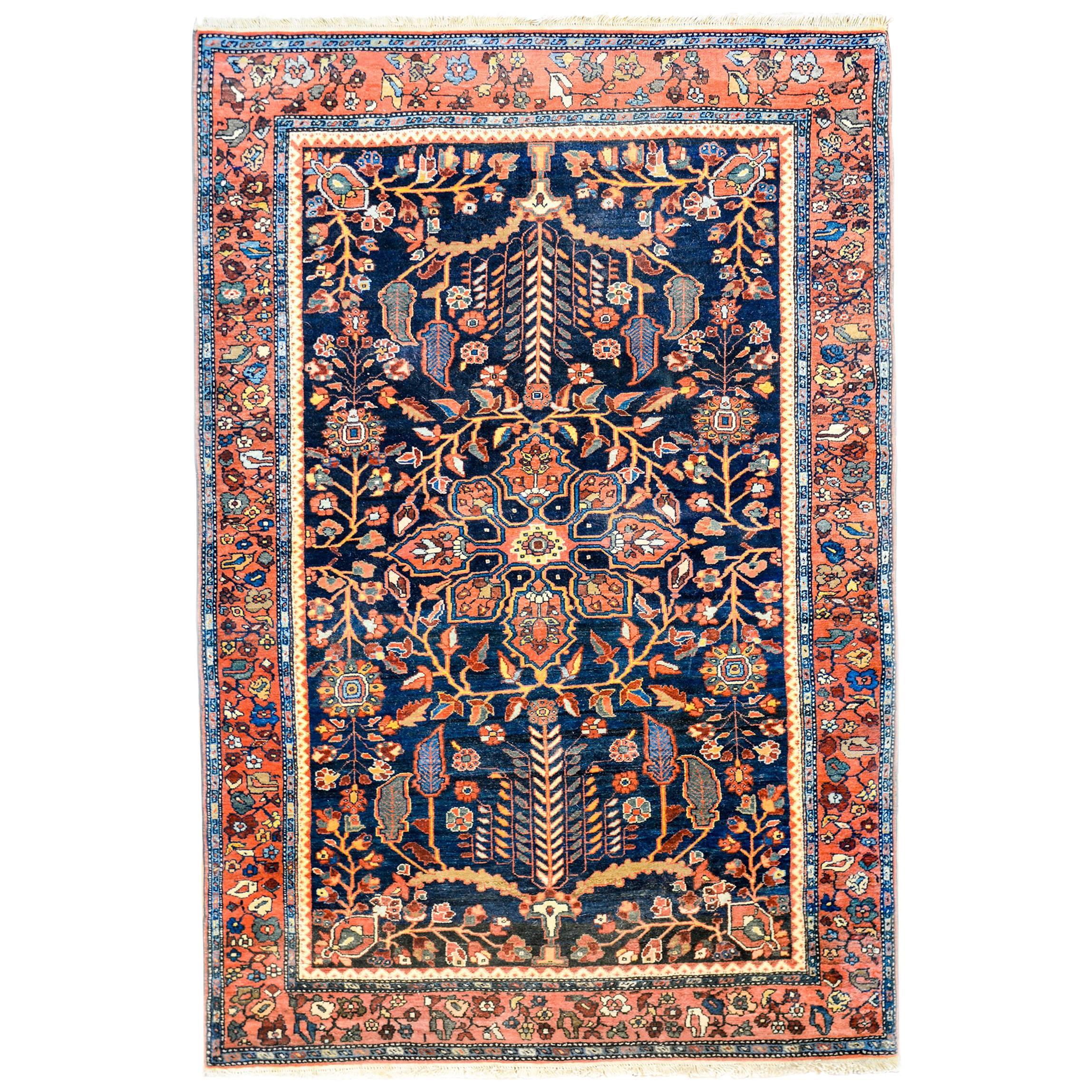 Amazing Early 20th Century Sarouk Rug For Sale