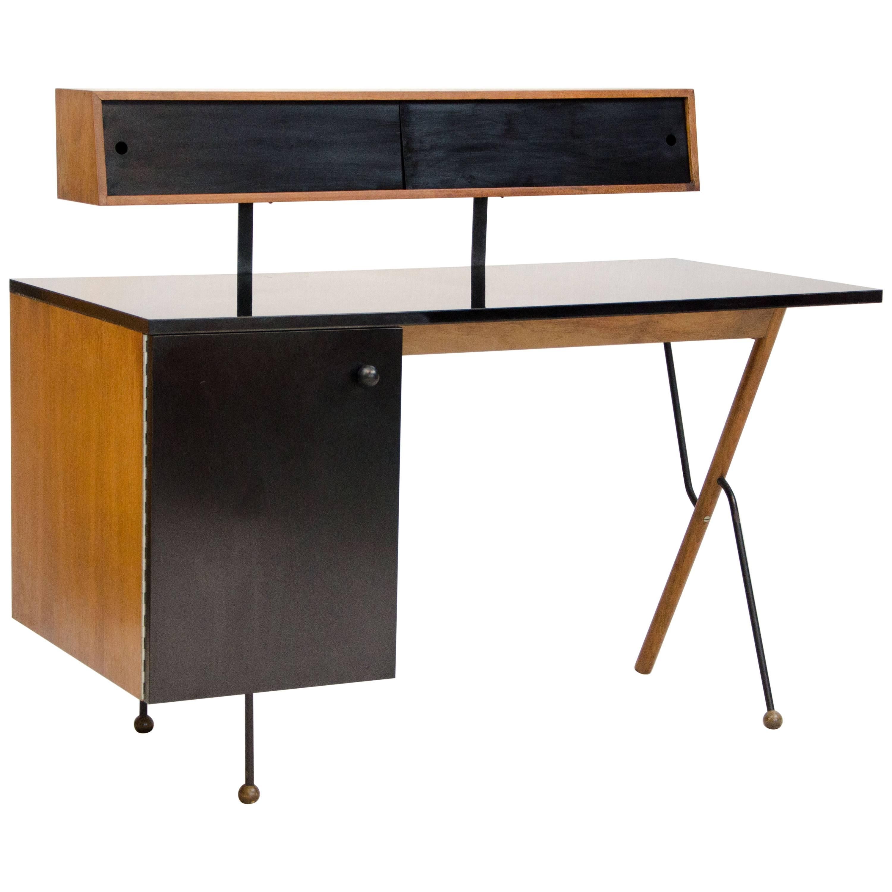 Rare Mid-Century Modern Desk by Greta Grossman for Glenn of California