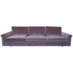 Edward Wormley "Big Texan" Dunbar Furniture Three-Seat Sofa