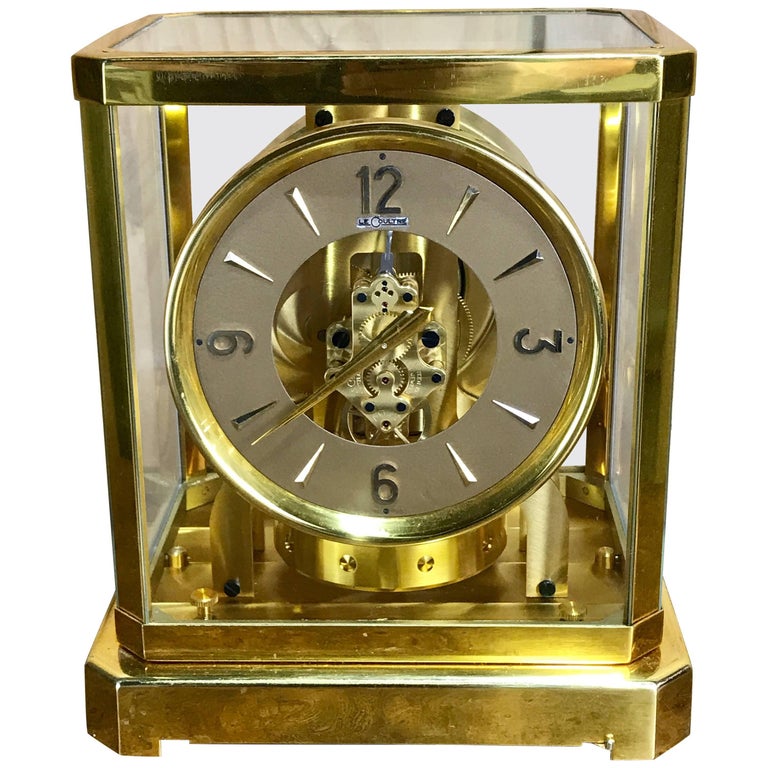 Early LeCoultre and Cie 15 Jewel Atmos Clock at 1stdibs
