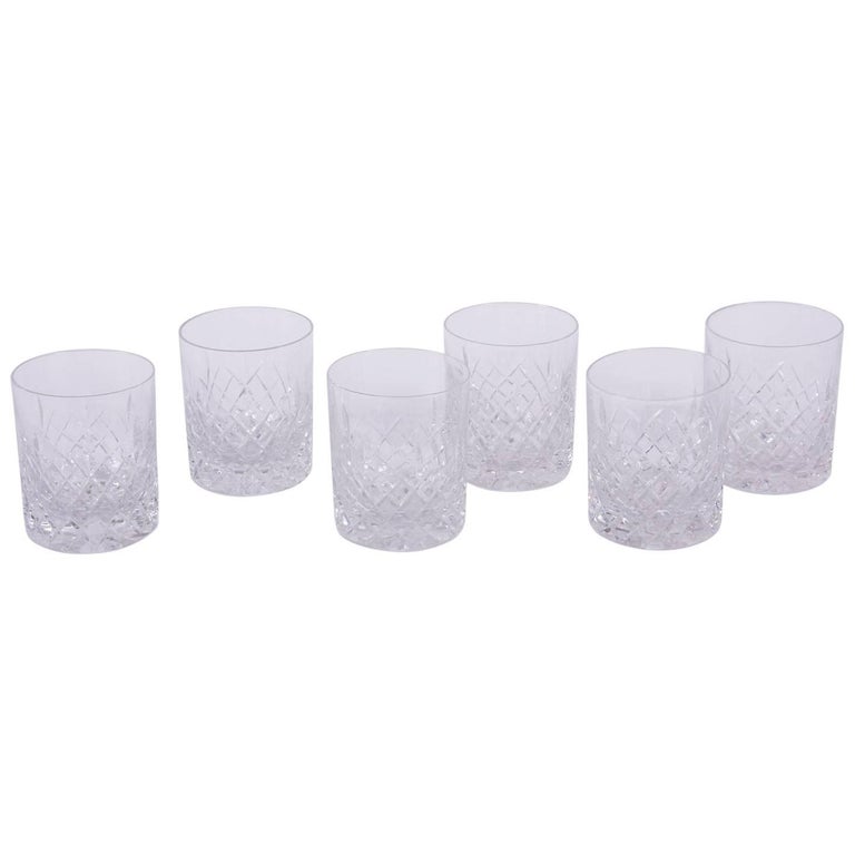 Set of CutGlass Tumblers at 1stDibs