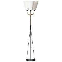 Height Adjustable Uplight or Floor Lamp Produced in Sweden