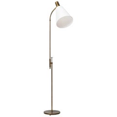 Height Adjustable Floor Lamp Produced by Falkenbergs Belysnings in Sweden