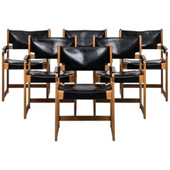 Sven Kai-Larsen Armchairs by Rälta Snickeri in Sweden