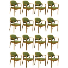 Retro Set of 17 Model 1105 Knoll Chairs by Don Pettit