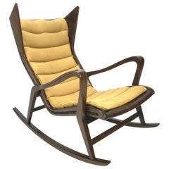 Rocking Chair Model 572 Attributed Gio Ponti