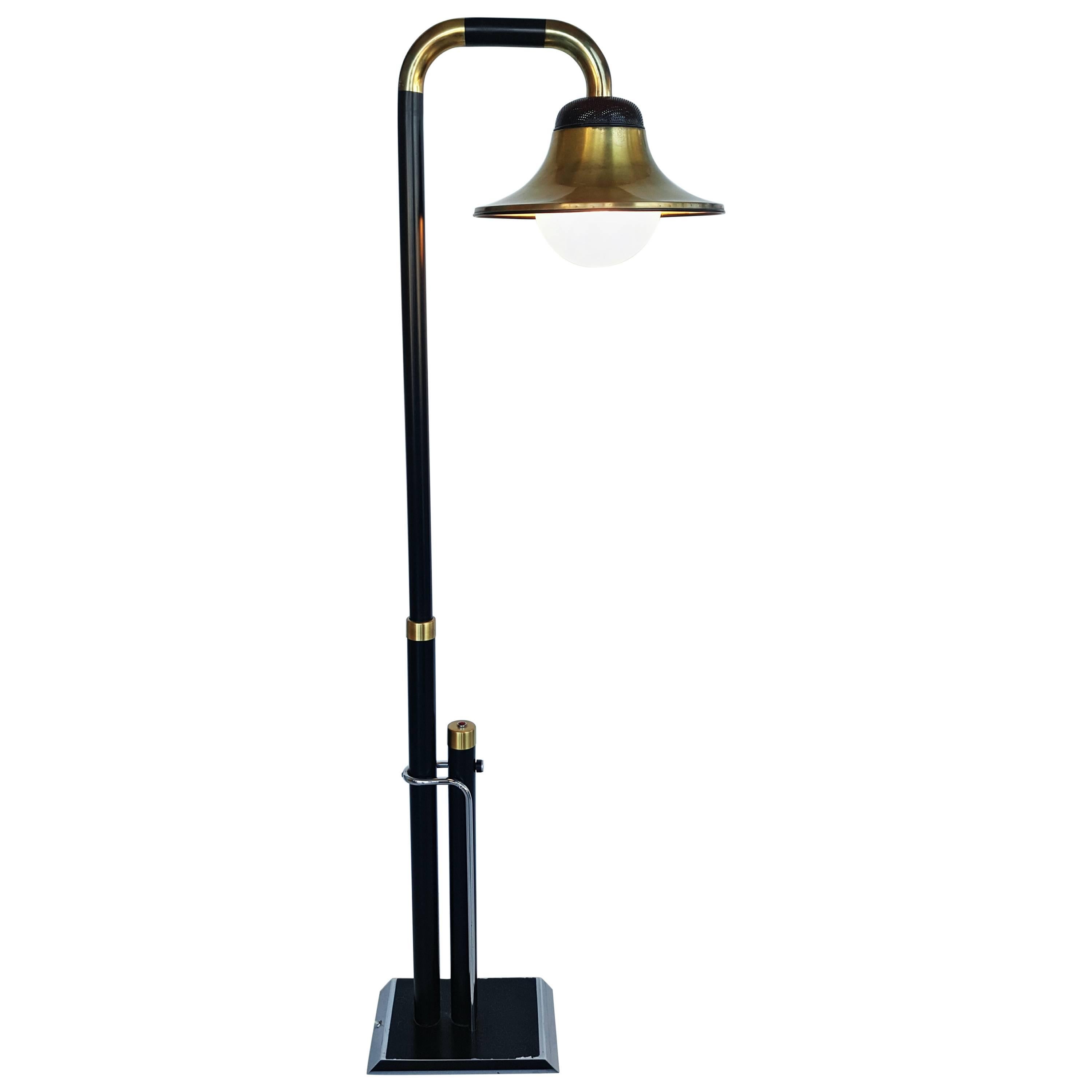 Rare Midcentury Large Floor Lamp For Sale
