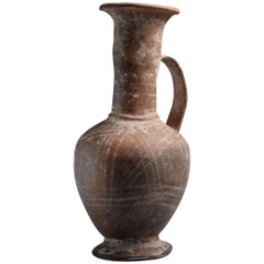 Ancienne jarre chypriote à anneau de fond:: 1550 avant J.-C