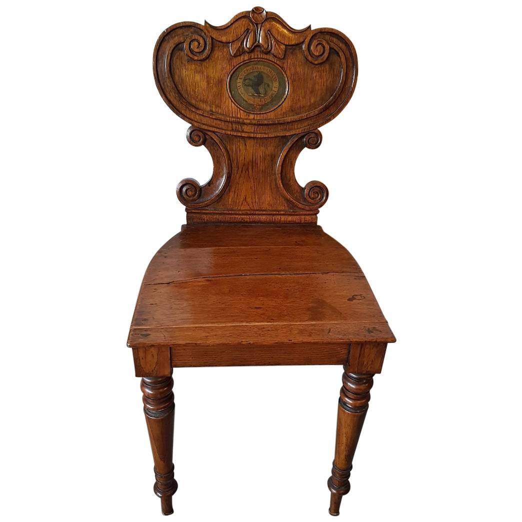Late 18th Century English Oak Chair