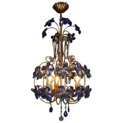 20th Century Floral Chandelier