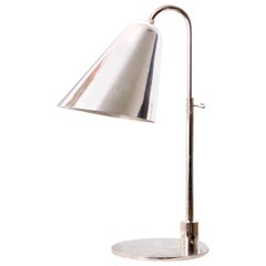 Rare Adjustable Table Lamp by Vilhelm Lauritzen and Frits Schlegel