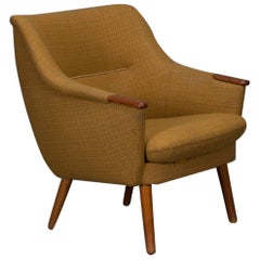 Low Back Danish Modern Lounge Chair