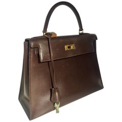 Vintage Hermes Paris for Bonwit Teller Kelly Bag