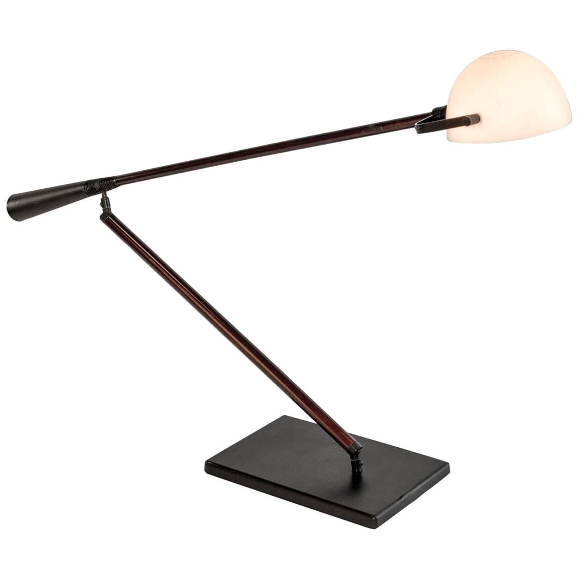 Rare Italian Desk Lamp by Paolo Rizzatto and Gino Sarfatti for Arteluce, 1975