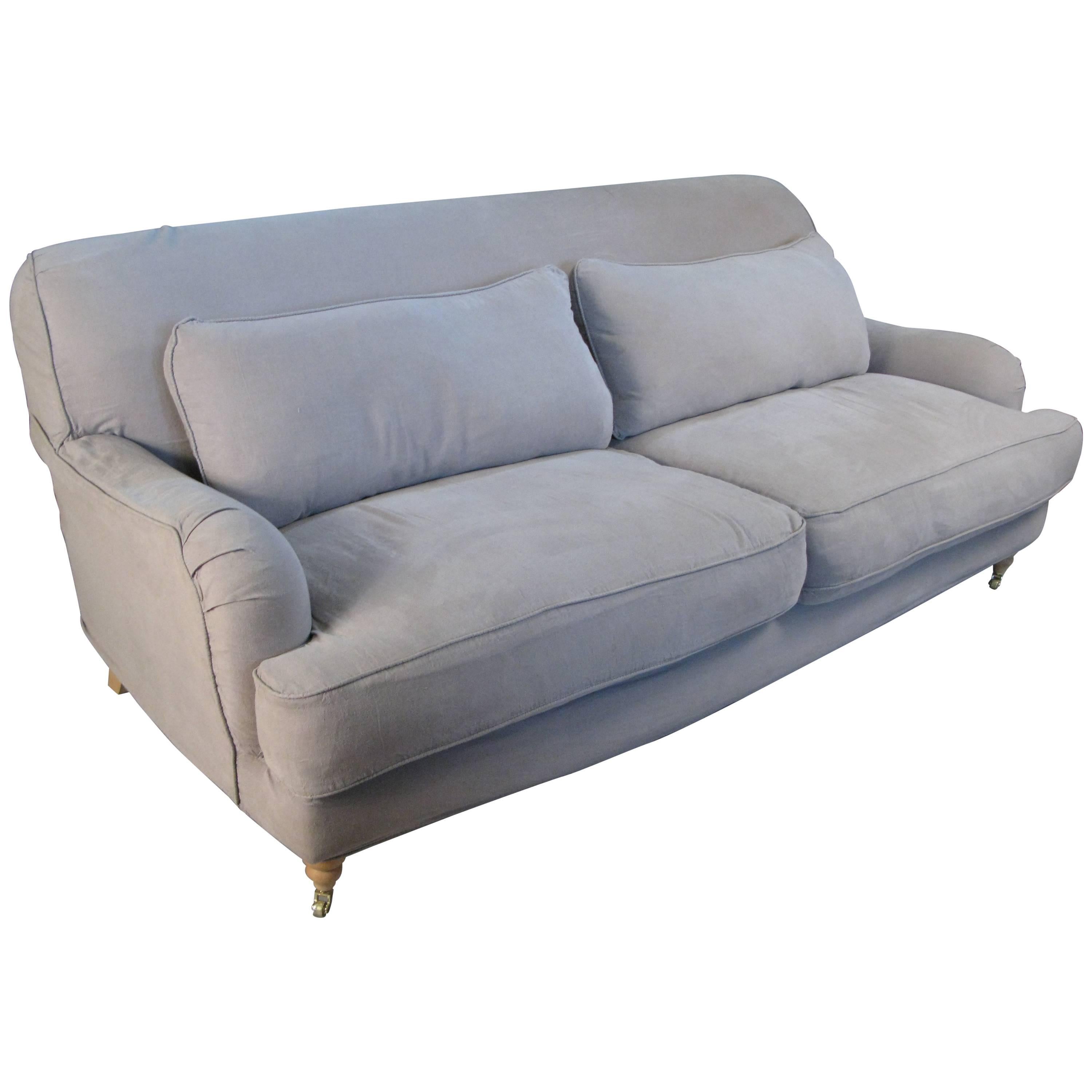 Rolled Arm Portobello Sofa by Rachel Ashwell
