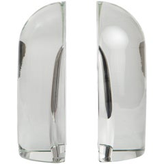 Portal Clear Glass Bookends, ANDREW HUGHES