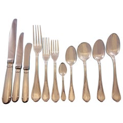 Oceana by Christofle Sterling Silver Flatware Set for 8 Service 95 Pieces Dinner