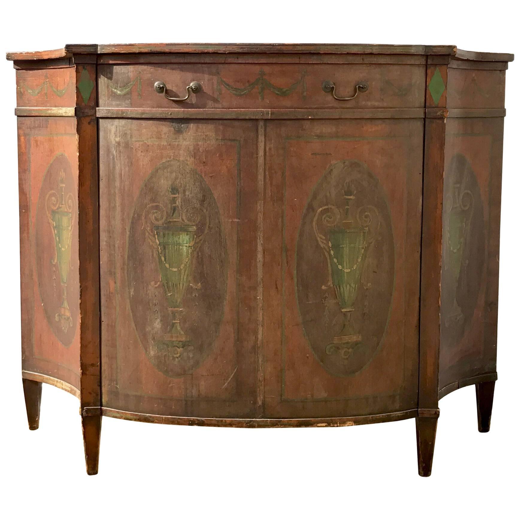 Adams Style Prop House Vanity Cabinet For Sale