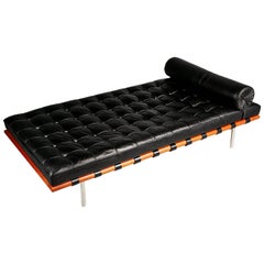 Rare Knoll Associates Barcelona Daybed by Ludwig Mies van der Rohe, circa 1958