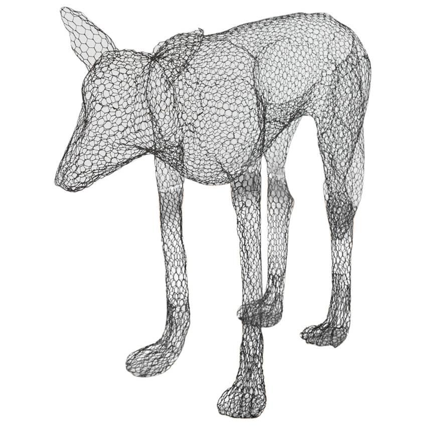 'Wolf' Sculpture by Benedetta Mori Ubaldini