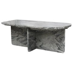 Lex Pott Fragments Granite Stone Cross Based Dining Table