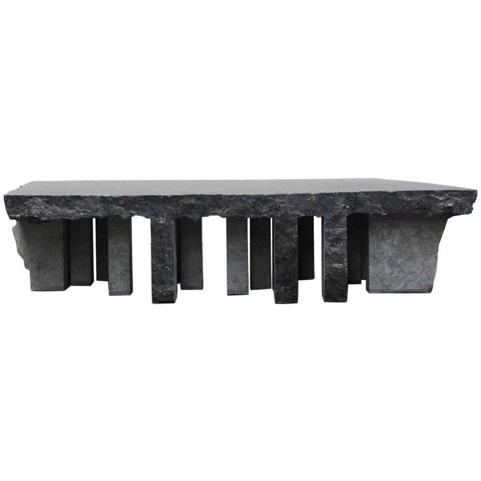 Lex Pott Fragments Stone Column Coffee Table For Sale