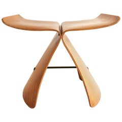 Vintage Butterfly Stool by Sori Yanagi for Tendo Mokko