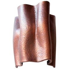 Ji Guan Sconce, Antique Copper by Robert Kuo, Limited Edition