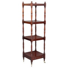 19th Century Four-Tier Whatnot