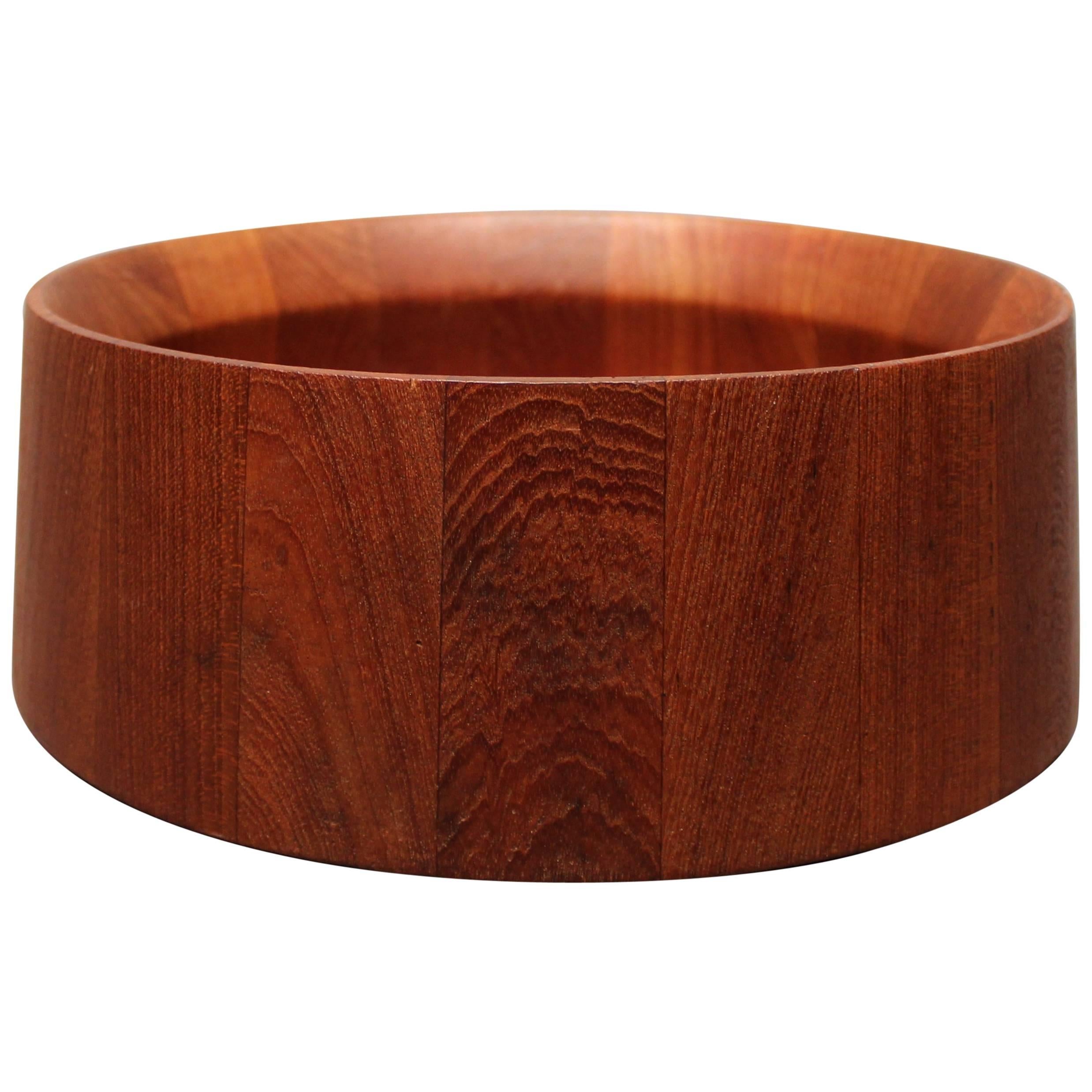Bowl in Teak by Jens Harald Quistgaard, Danish Design from the 1960s