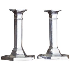 Early 20th Century Silver Candlesticks